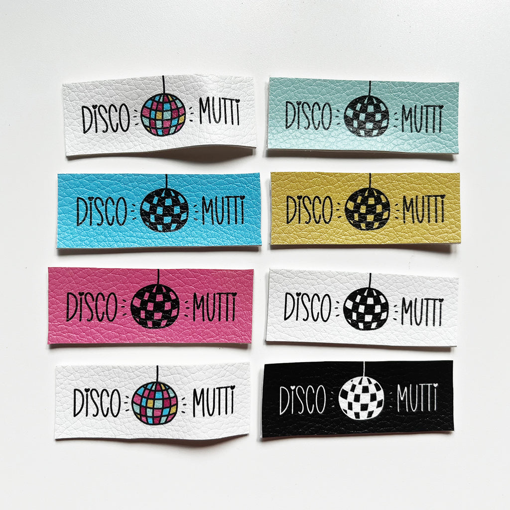 Aufnäher / Badges / Patches "Discomutti Colors" (8er Set)