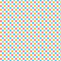 Kunstleder „Checked Colors“ – veganes PU Kunstleder 45cm x 135 cm