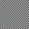 Kunstleder „Checked Black & White“ – veganes PU Kunstleder 45cm x 135 cm