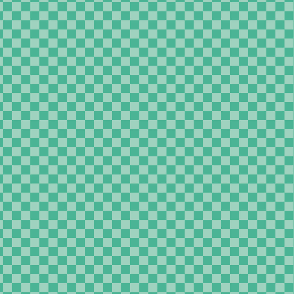 Kunstleder „Checked Mint“ – veganes PU Kunstleder 45cm x 135 cm