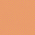 Kunstleder „Checked Pink & Yellow“ – veganes PU Kunstleder 45cm x 135 cm