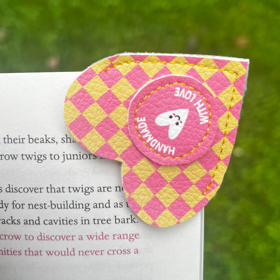 Aufnäher / Badges / Patches "Handmade with Love" (10er Set)