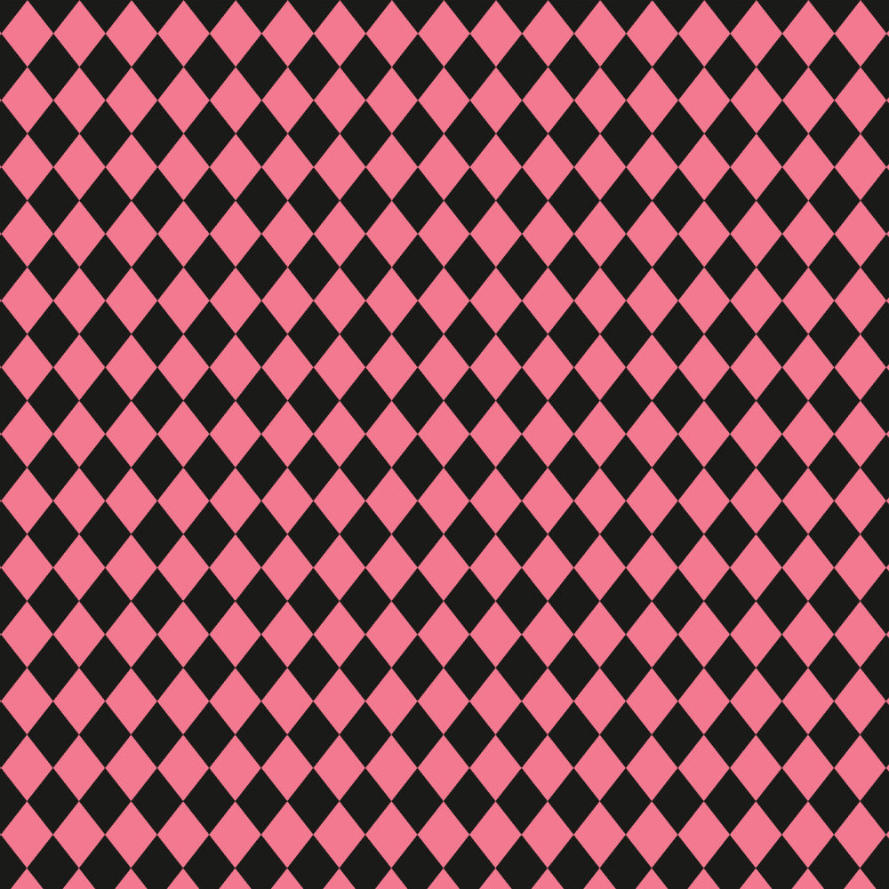 Kunstleder „Happy Harlekin Pink“ – veganes PU Kunstleder