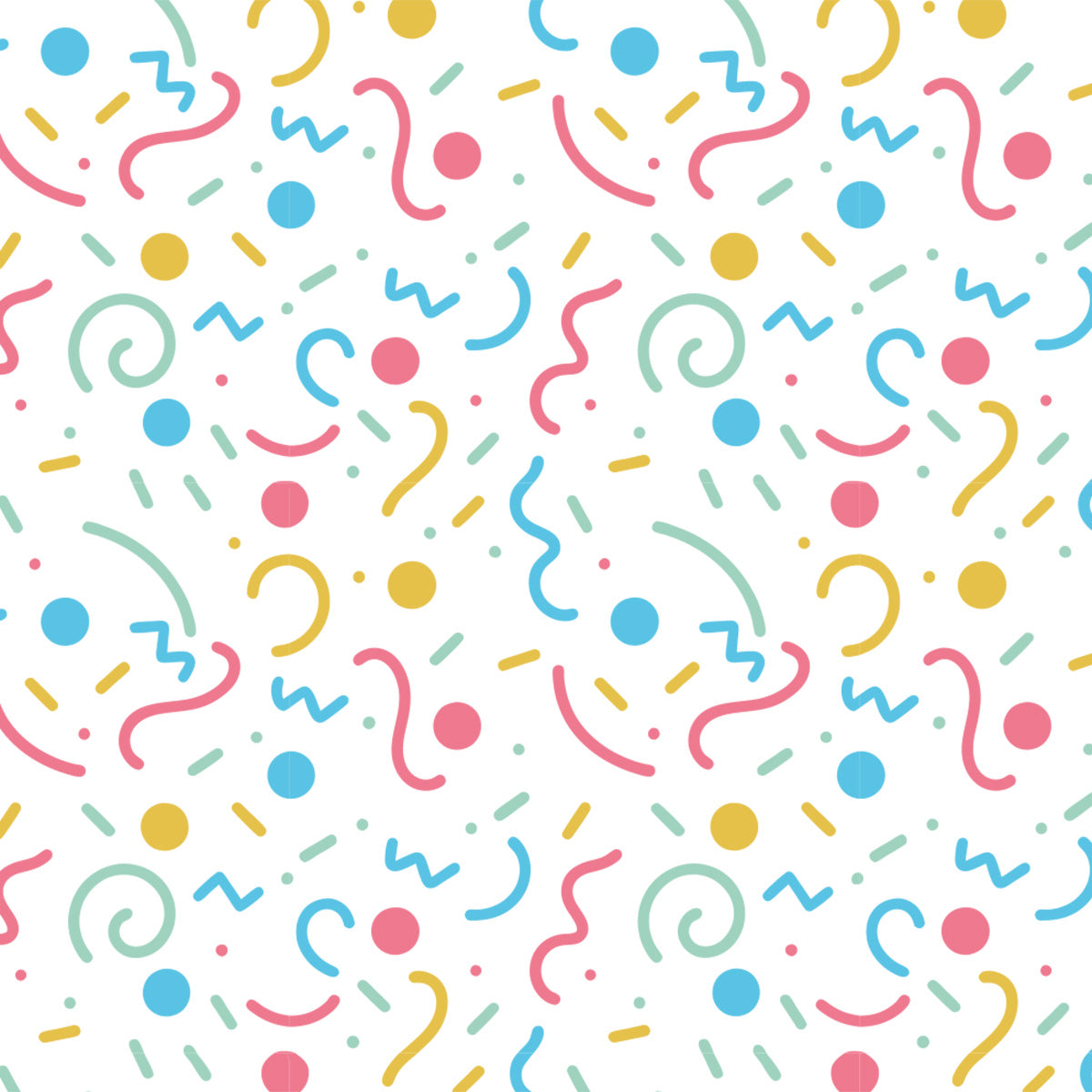 Kunstleder „Happy Party“ – veganes PU Kunstleder