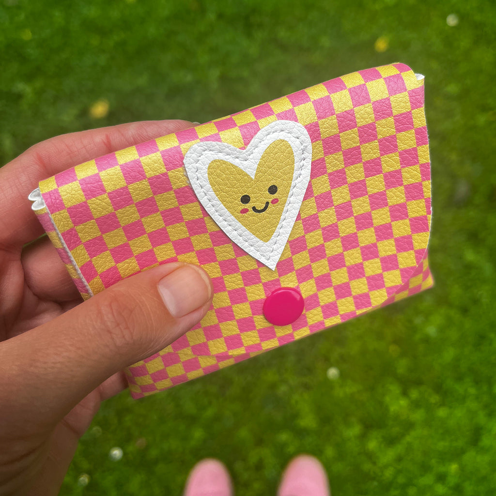 Aufnäher / Badges / Patches "Hearts" (8er Set)
