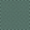 Kunstleder „Triangle Black & Mint“ – veganes PU Kunstleder 45cm x 135 cm