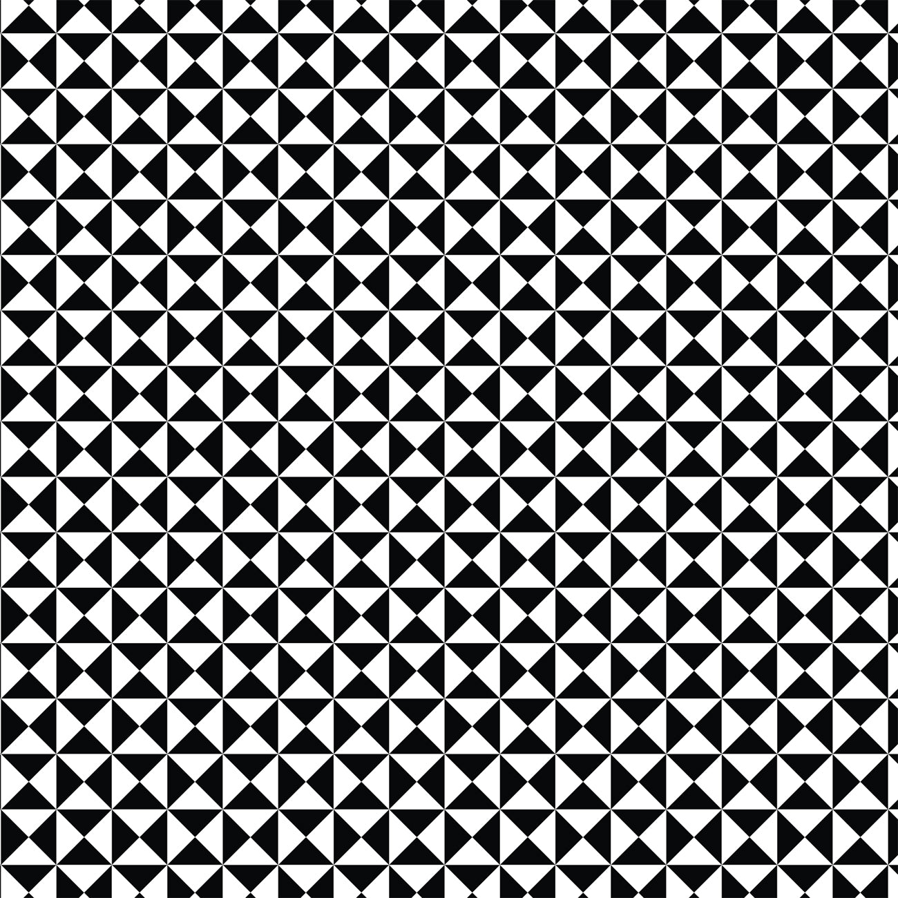 Kunstleder „Triangle Black & White“ – veganes PU Kunstleder 45cm x 135 cm
