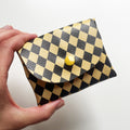 Pixie Wallet "Harlekin Yellow" - Geldbörse aus veganem Kunstleder