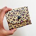 Pixie Wallet "Leo Yellow" - Geldbörse aus veganem Kunstleder