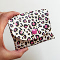 Pixie Wallet "Leo Weiß" - Geldbörse aus veganem Kunstleder